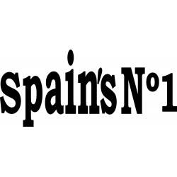 Spain's numero 1  10 cm....