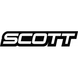 Scott bici 33 cm pegatina...