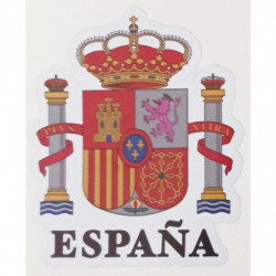 Escudo de españa pegatina...