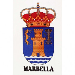 Escudo de marbella pegatina...